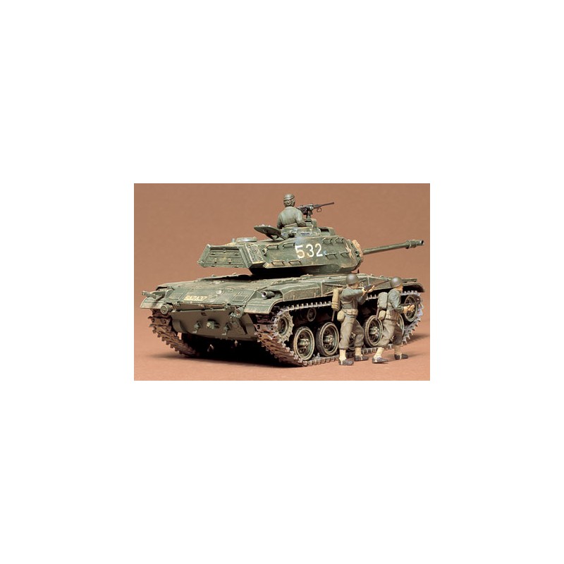Tanque norteamericano M41 Walker Bulldog. TAMIYA 35055
