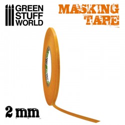 Masking tape. 2,0 mm.