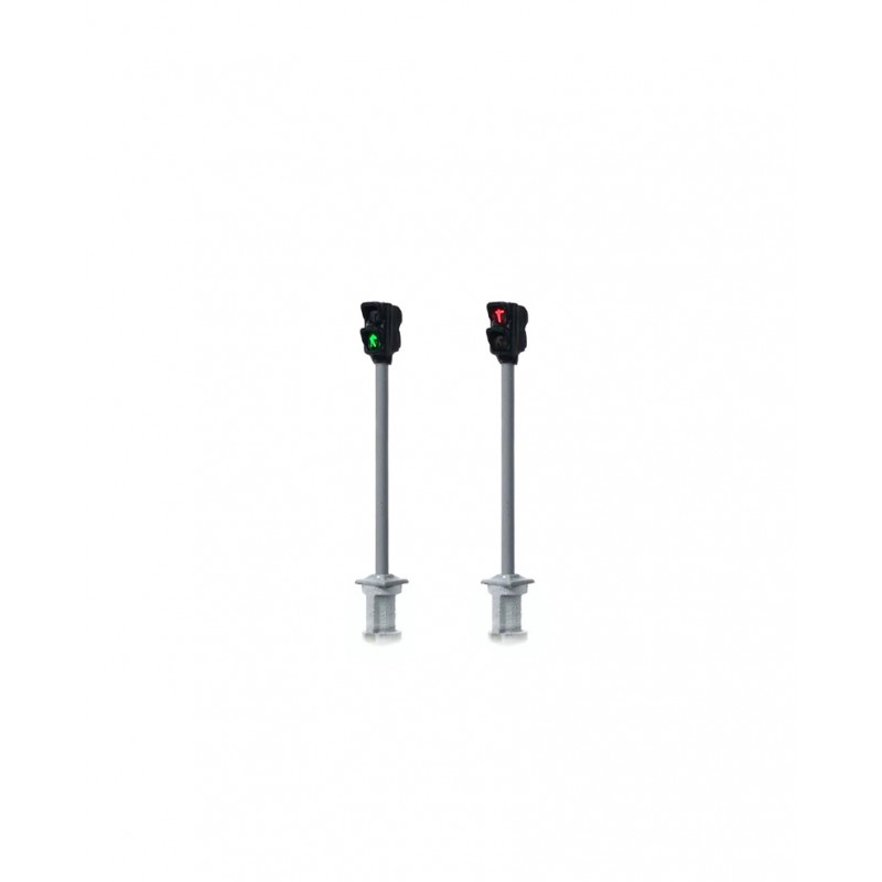 Semáforo para peatones (x2).