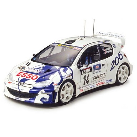 Peugeot 206 WRC 1999. TAMIYA 24221