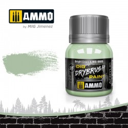 Drybrush: verde britânico.