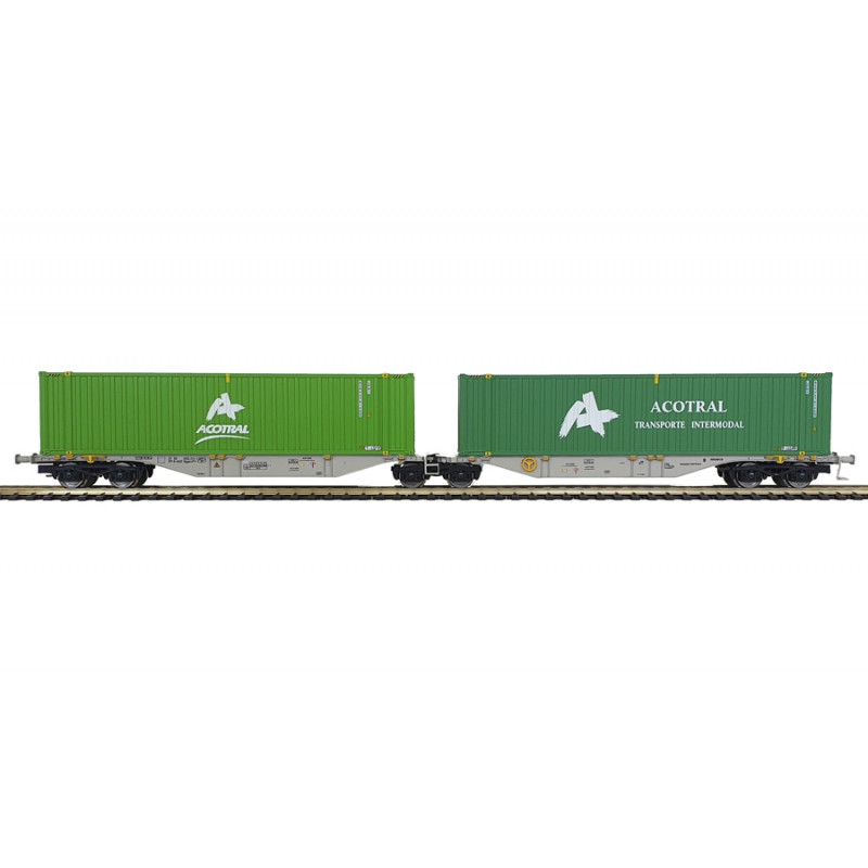 Container car "ACOTRAL". Container car "ACOTRAL".