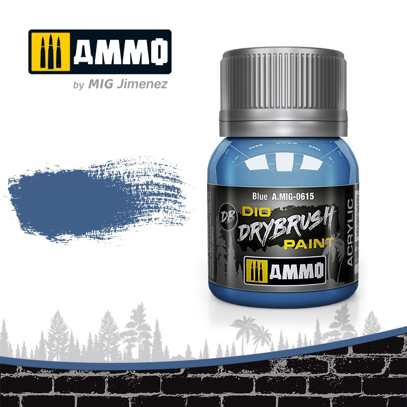 Drybrush blue. Drybrush blue.