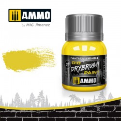 Drybrush: Amarillo desgastado.