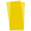 Green transparent polystyrene sheet. 0,25 mm.