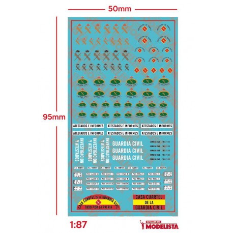 Guardia Civil logos. ETM 9013