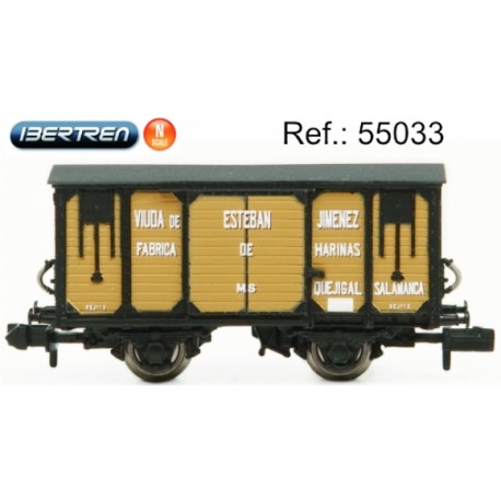 4 wheel close wagon "Viuda de Esteban Jimenez". IBERTREN 55033