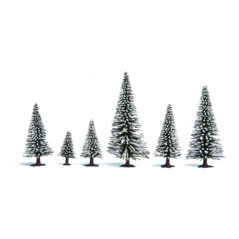 Snow fir trees. Snow fir trees.