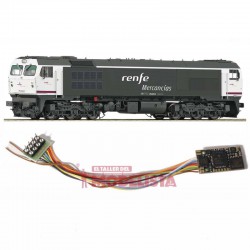 Decoder con sonido para las 319.2 RENFE, 8 pins.