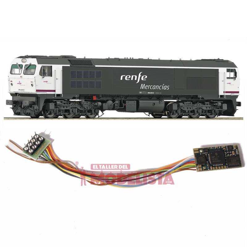 Decoder con sonido para las 319.2 RENFE, 21 pins. D&H Decoder con sonido para las 319.2 RENFE, 21 pins. D&H