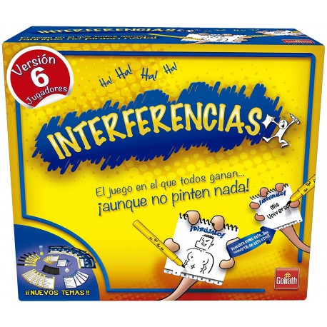 Interferencias, 6 jugadores. GOLIATH