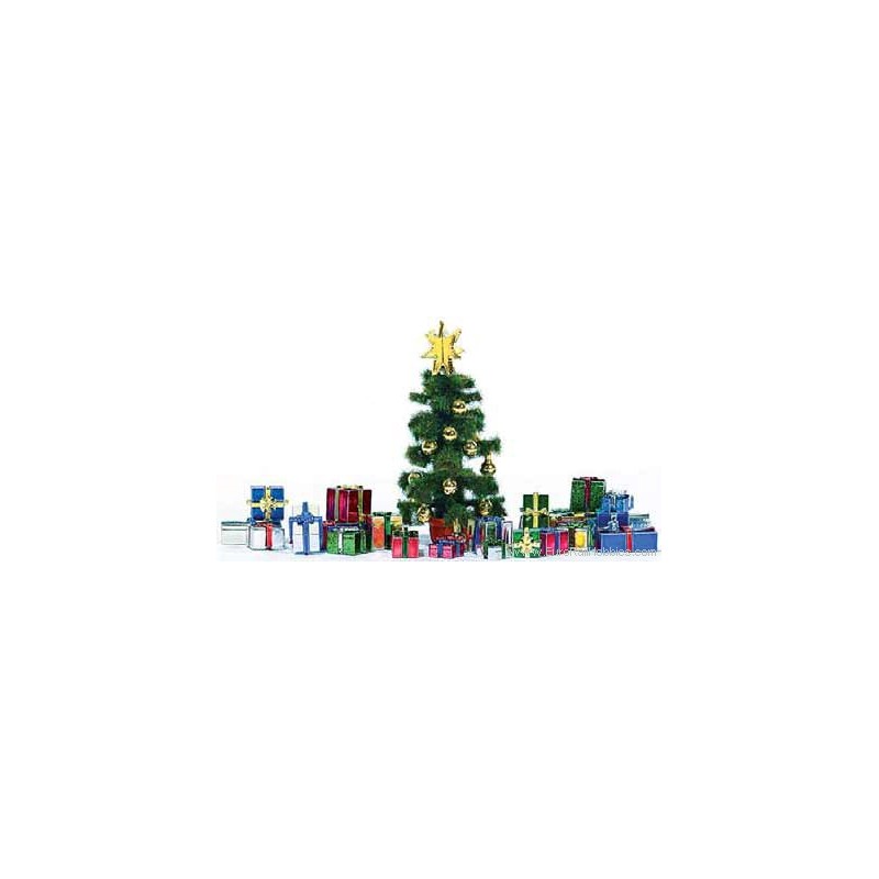 Árbol navideño con regalos. BUSCH 1140 Árbol navideño con regalos. BUSCH 1140