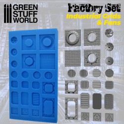 Moules, grilles et ventilateurs en silicone.