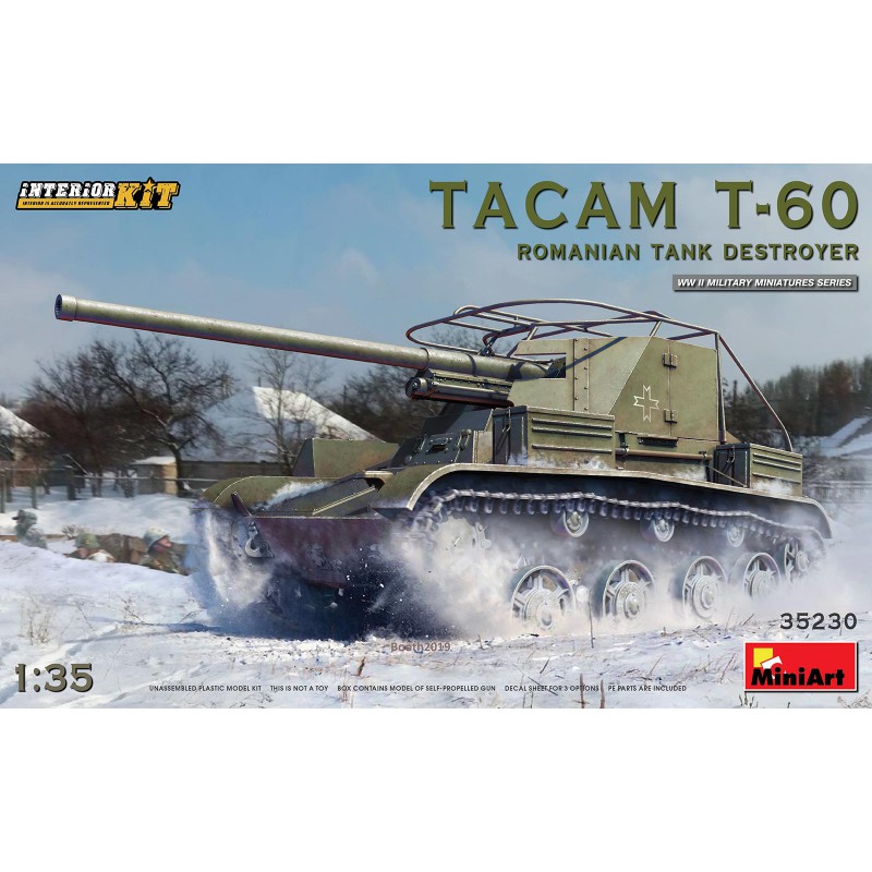 Destructor TACAM T-60. Destructor TACAM T-60.