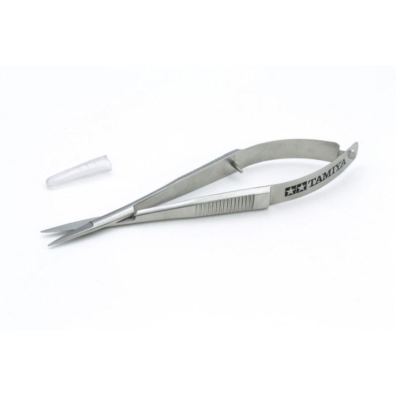 Hg Tweezer Grip Scissors.