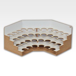 Module de peinture de 36 mm. Format d’angle.