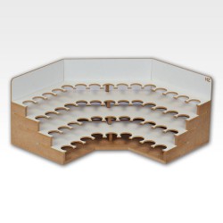 Malmodul 26 mm. Eckformat.