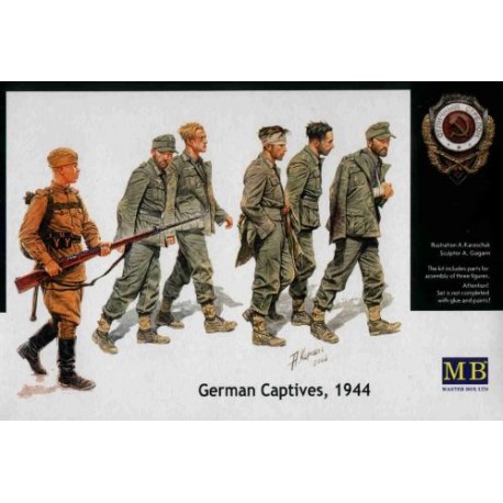 German captives 1944. MASTER BOX 3517