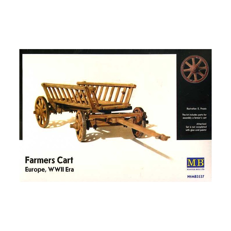 Carro agrícola. MASTER BOX 3537