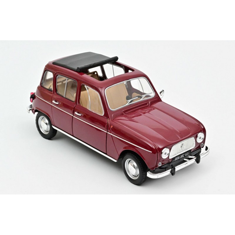 Renault 4L, 1966. Dark red. Renault 4L, 1966. Dark red.