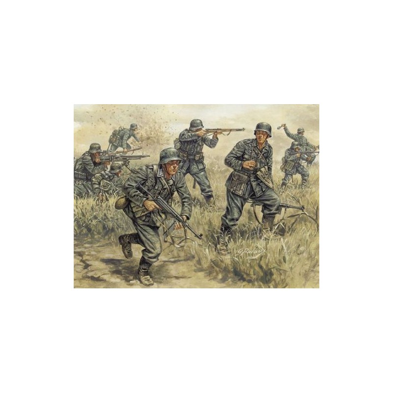 German Infantry WWII. ITALERI 6033