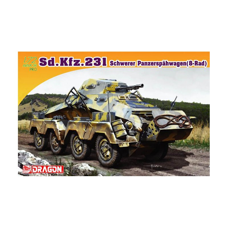 Sd.Kfz.231 Schwerer Panzerspahwagen.