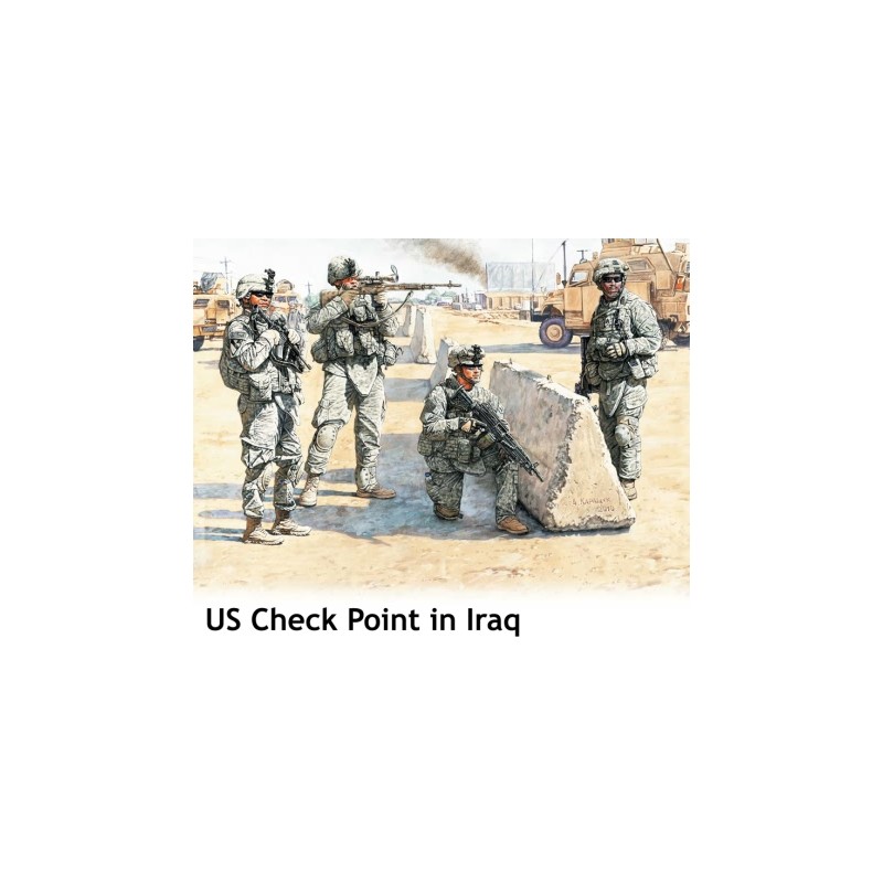 Punto de control en Iraq. MASTER BOX 3591