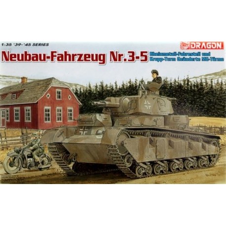 Neubau-Fahrzeug Nr. 3-5 Rheinmetall-Fahrestell. DRAGON 6690