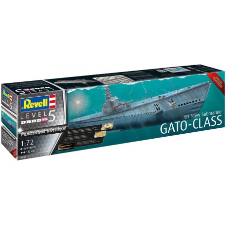 Submarino estadounidense GATO-CLASS.