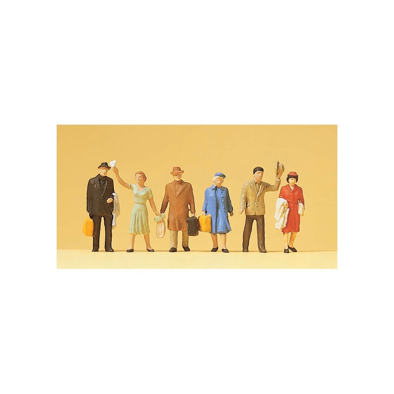 Pasajeros del tren. PREISER 14020