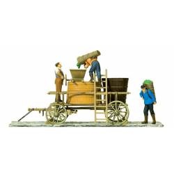 Wineries car standing factory model.