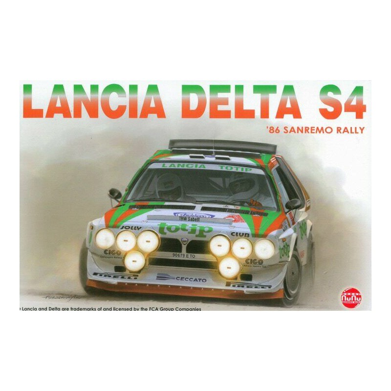 Lancia Delta S4 '86 Monte Carlo Rally Version.