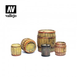 Botti di legno.