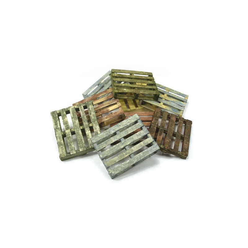 Ladrillos coloreados.