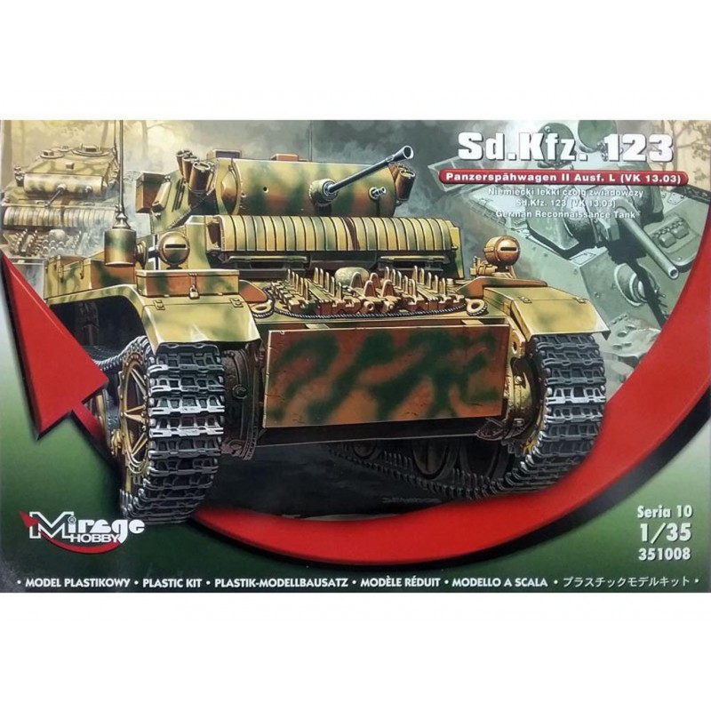 SdKfz 123, tanque ligero de reconocimiento.