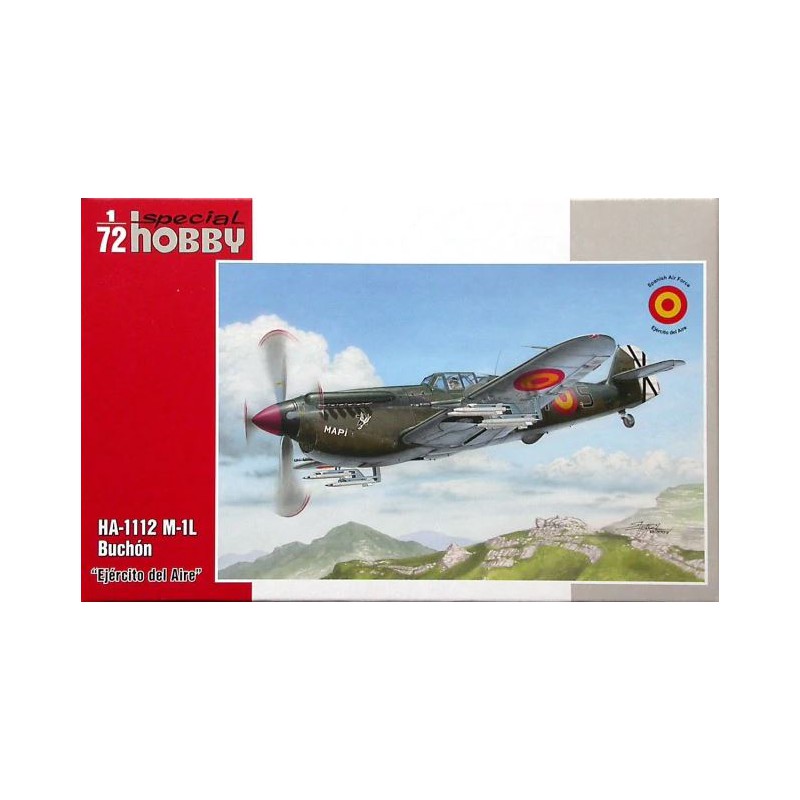 HA-1112 M-1L Buchón. Spanish version.