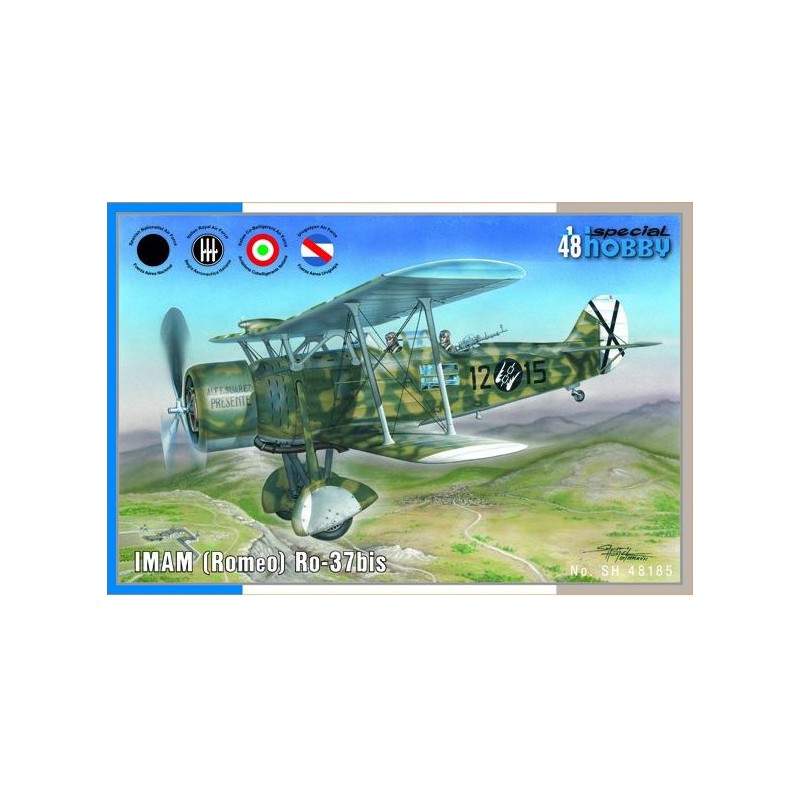 IMAM (Romeo) Ro.37bis. Versión española.