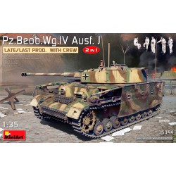 Pz.Beob.Wg.IV Ausf. J (Production tardive). Inclut l’équipage.