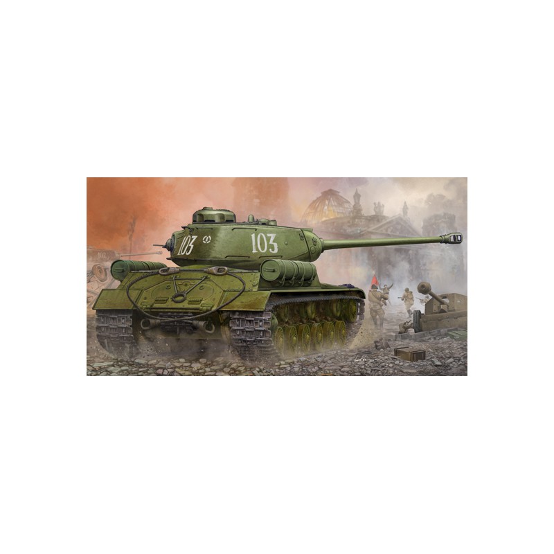 Carro de combate soviético JS-2. Carro de combate soviético JS-2.