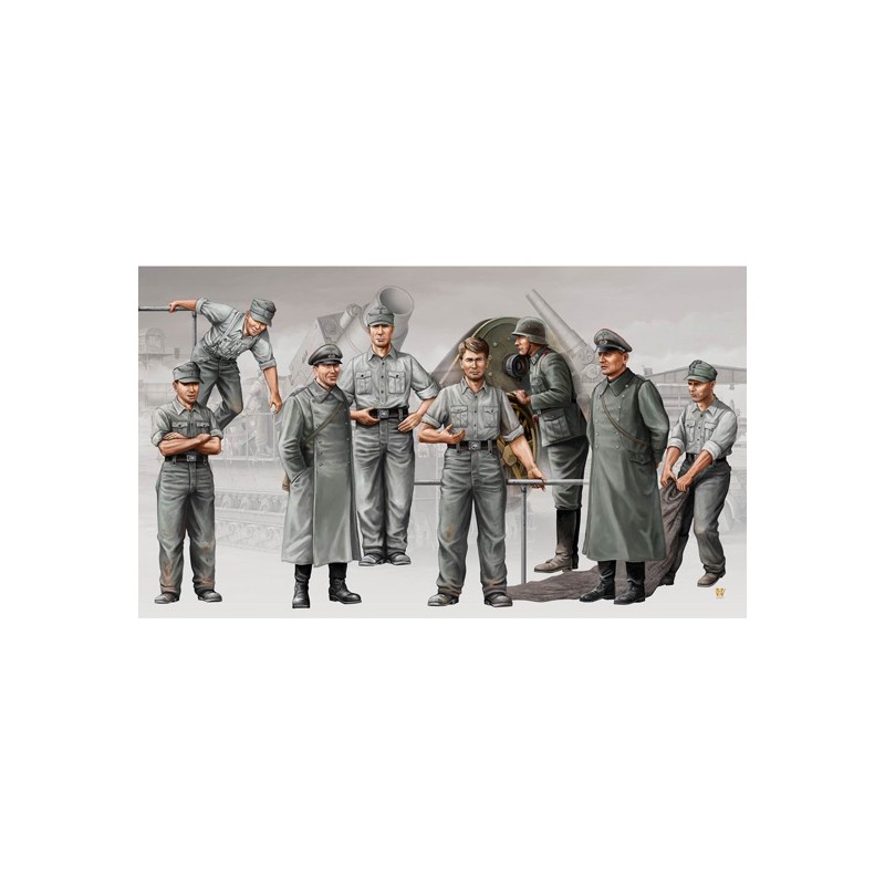 Dotación de artillería Mörser Karl.