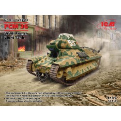 FCM 36. Char léger français de la Seconde Guerre mondiale.