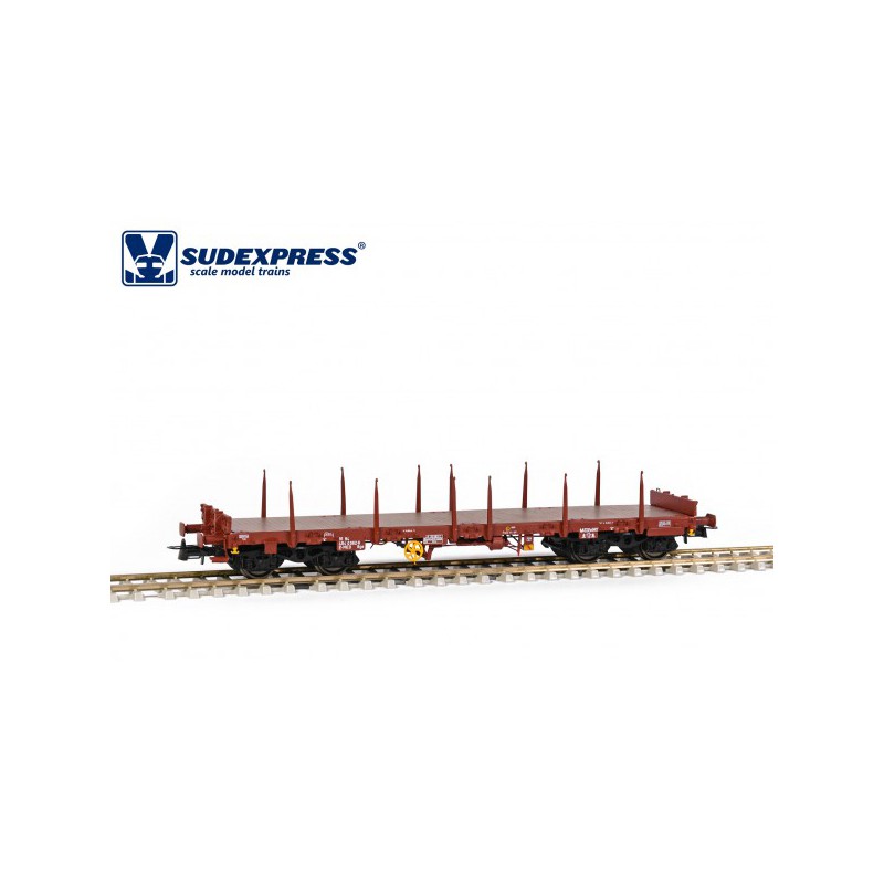 Vagón CP Sgs, sin carga.