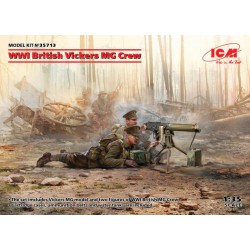 WWI British Vickers MG Crew.