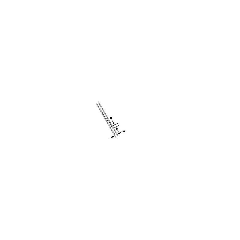 Escalera de estireno, 3,2 mm. PLASTRUCT 90672