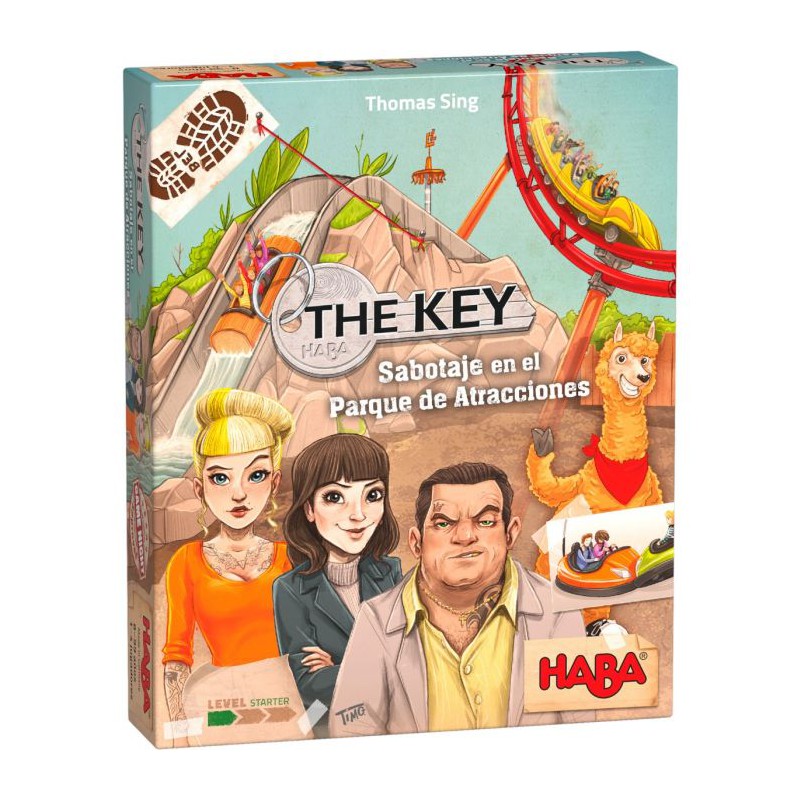 The key. Sabotaje en el parque de atacciones. The key. Sabotaje en el parque de atacciones.