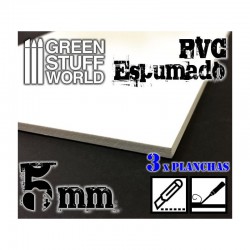 5,0 mm geschäumtes PVC (x3).
