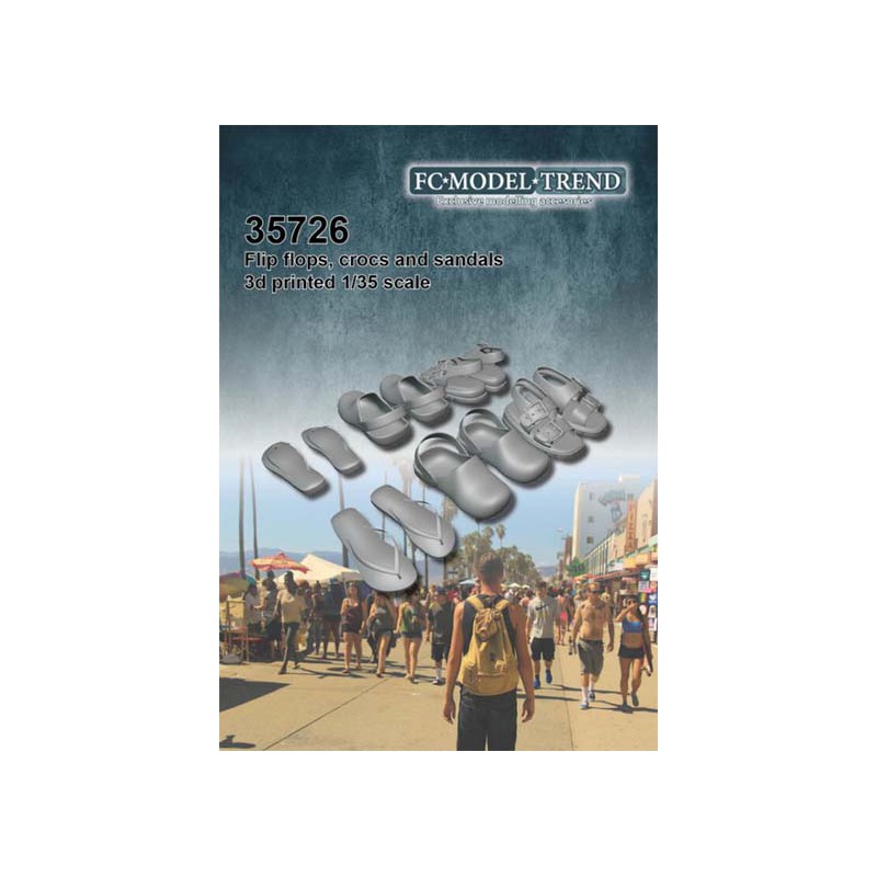 Chanclas, crocs y sandalias.