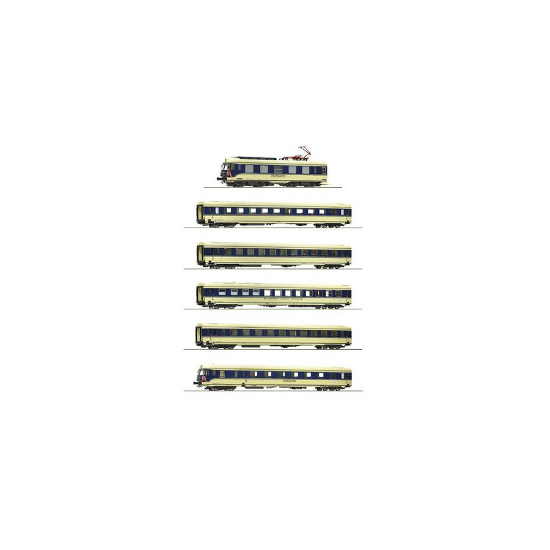 Electrical multiple unit "Transalpin". Electrical multiple unit "Transalpin".