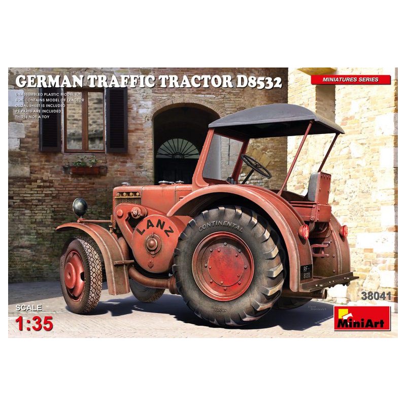 Tractor alemán D8532.
