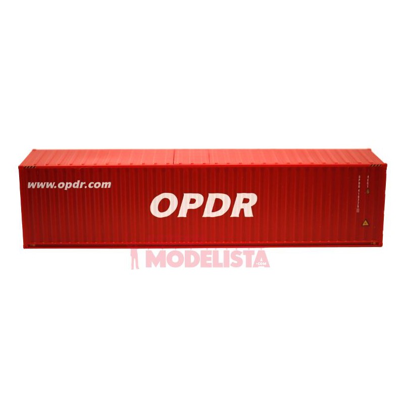 Contenedor 45 pies "OPDR". Contenedor 45 pies "OPDR".